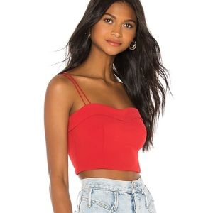 Superdown Cropped Tank Top
